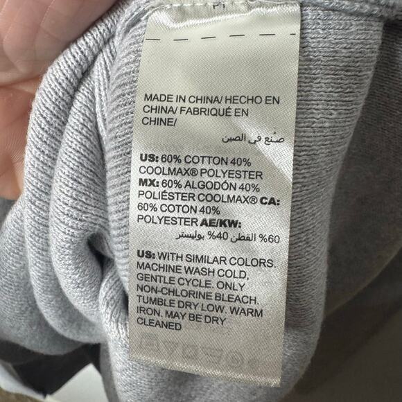 Chico’s 3 XL Gray Cowl Neck‎ Sweater Top Coolmax Cotton Blend Long Sleeve Cozy - Picture 5 of 9